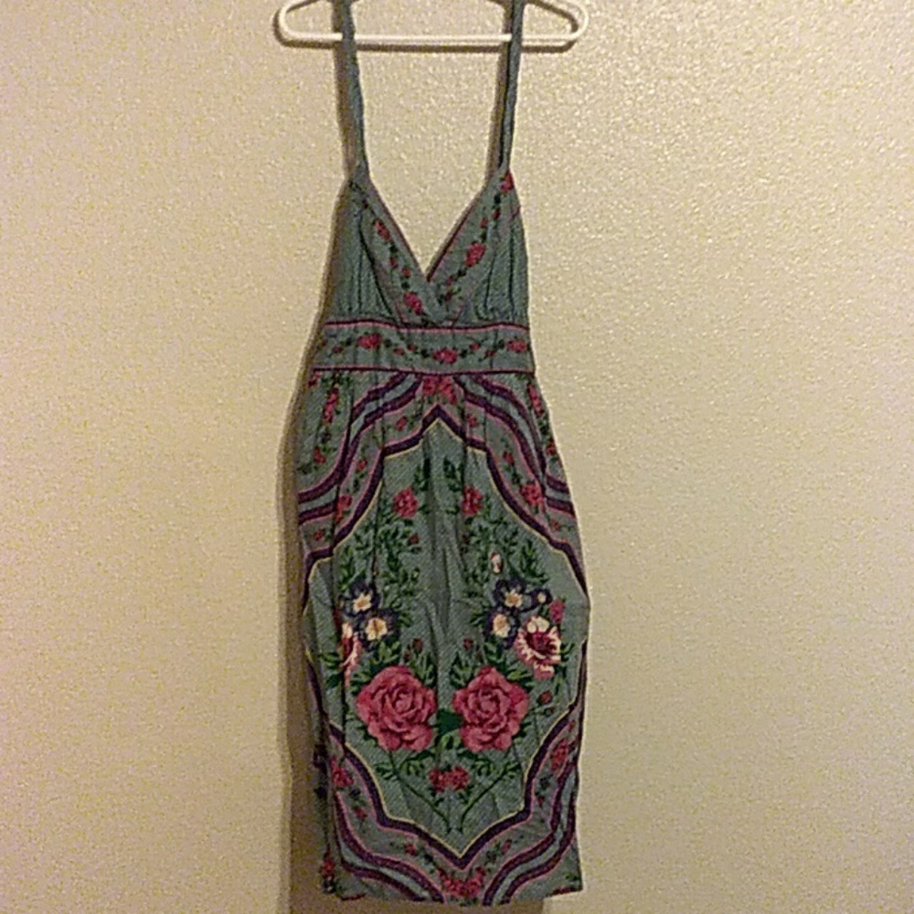 Floral printed dress